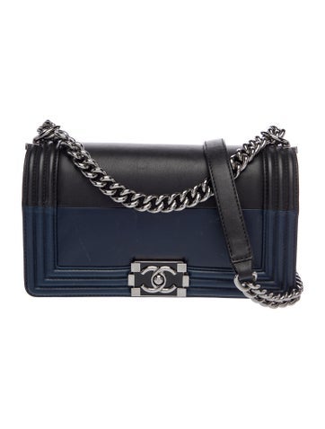 Medium Bicolor Boy Bag
