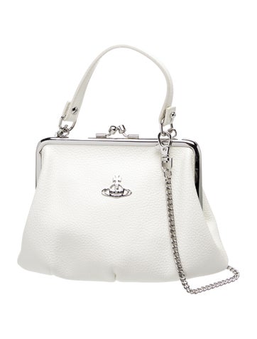 Vivienne Westwood Leather Top Handle Bag