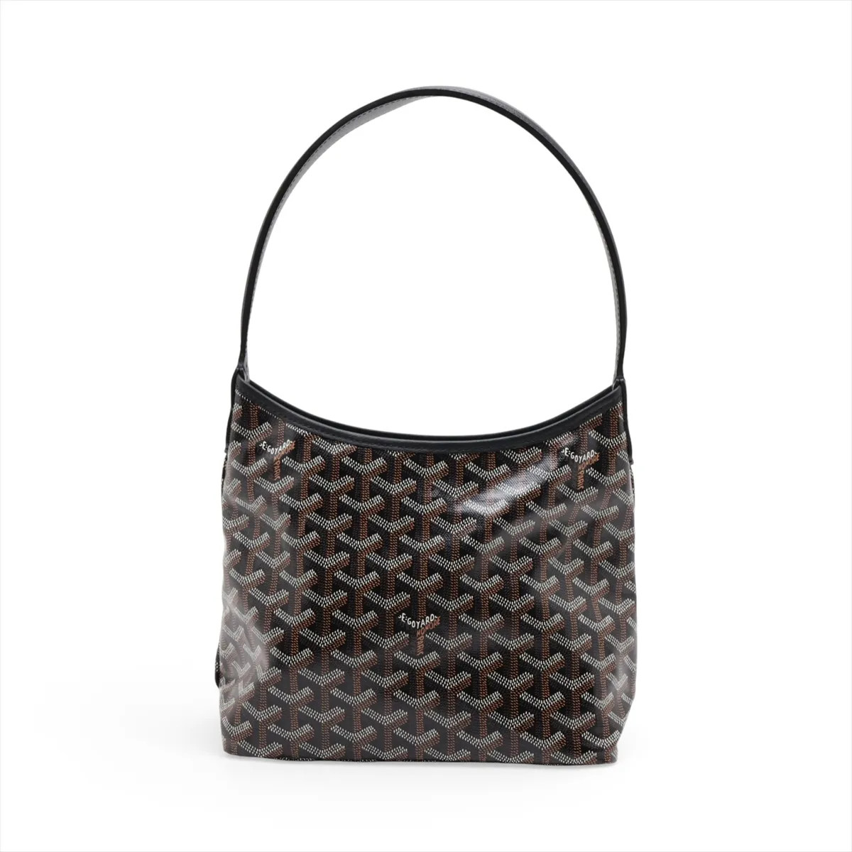 Goyard Bohème Mini PVC & leather Shoulder bag Black