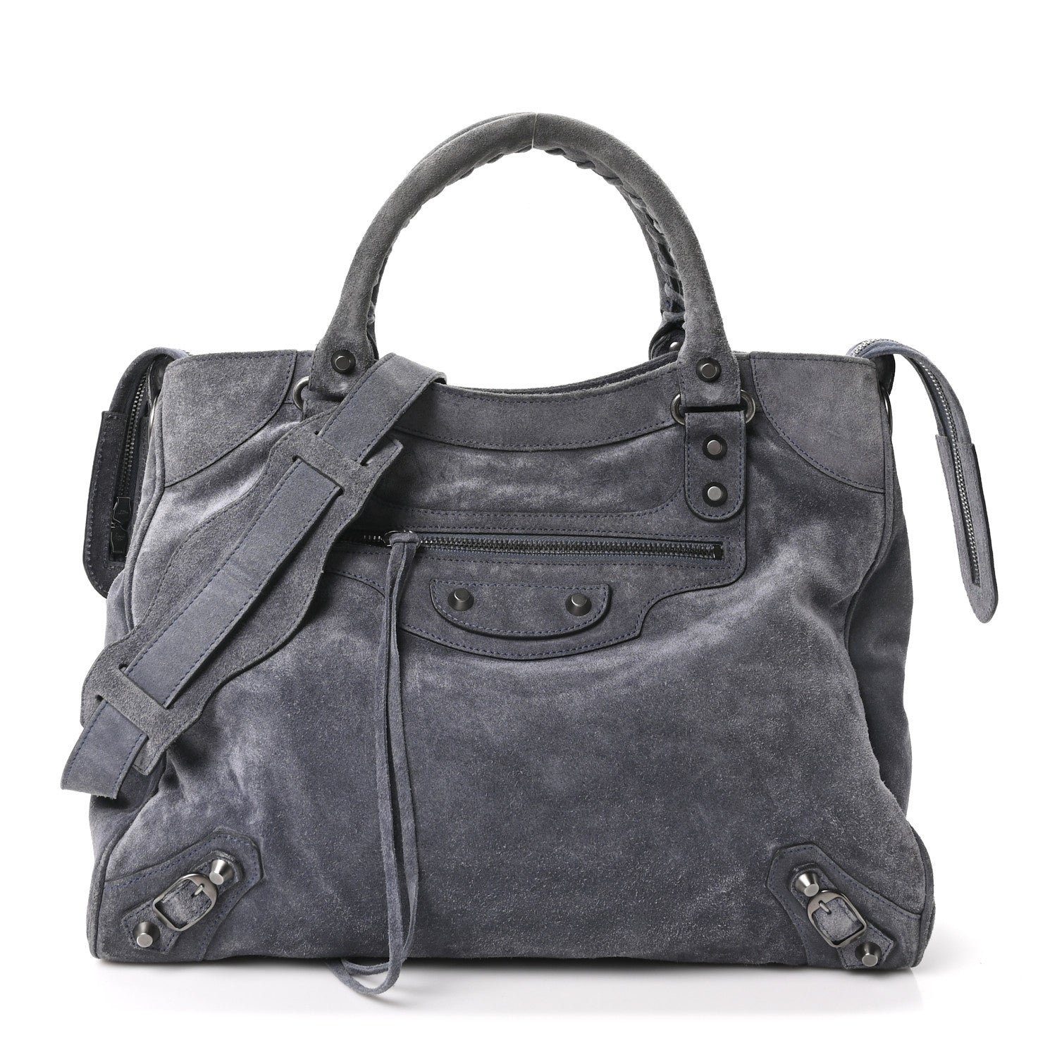 Balenciaga Balenciaga Baby Daim Suede Classic Hardware Velo Grey