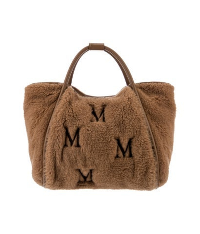 Max Mara Mara Faux Fur Tote