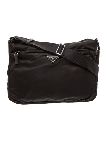 Tessuto Nylon Re Nylon Messenger Bag