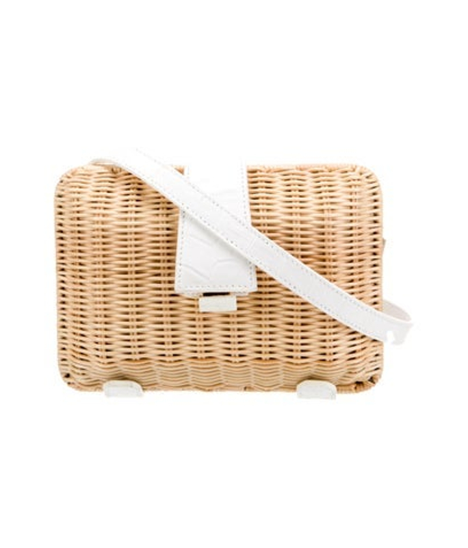 Nancy Gonzalez Gonzalez Wicker Shoulder Bag