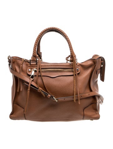 Leather Top Handle Bag