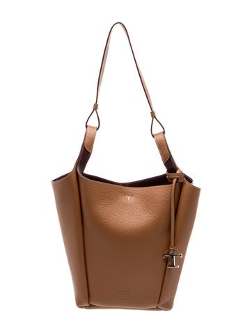 Leather Bucket Bag