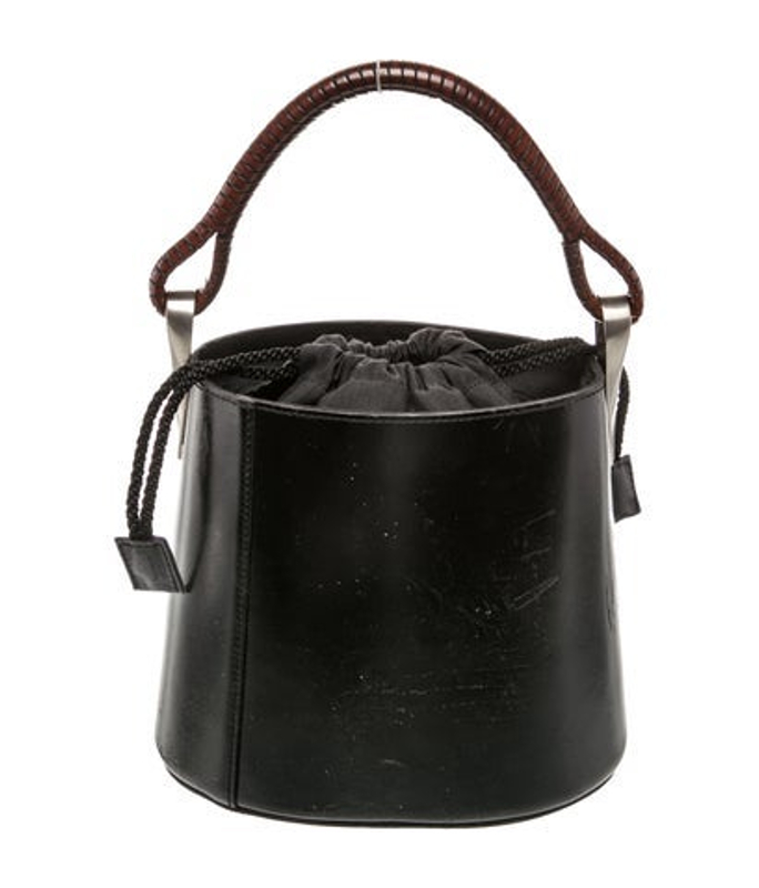 Kenzo Leather Bucket Bag