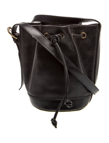 Leather Bucket Bag