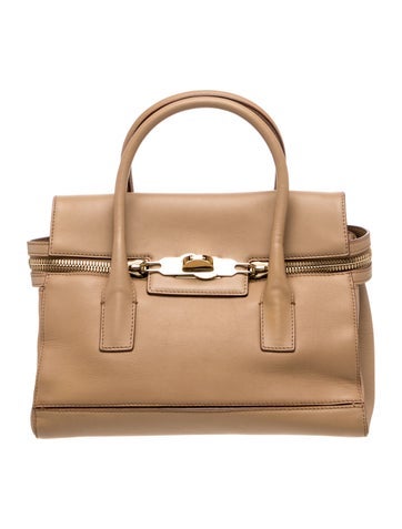 Max Mara Leather Top Handle Bag