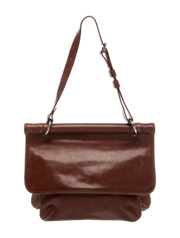 Leather Top Handle Bag