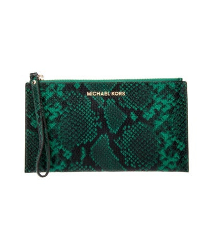 Michael Kors Kors Leather Clutch