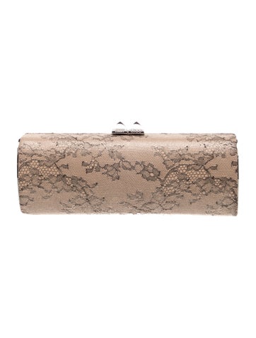 Jimmy Choo Lace Clutch
