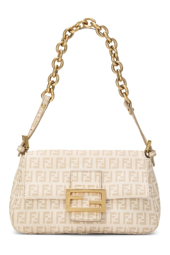 White  Zucchino Coated Canvas Mama Mini