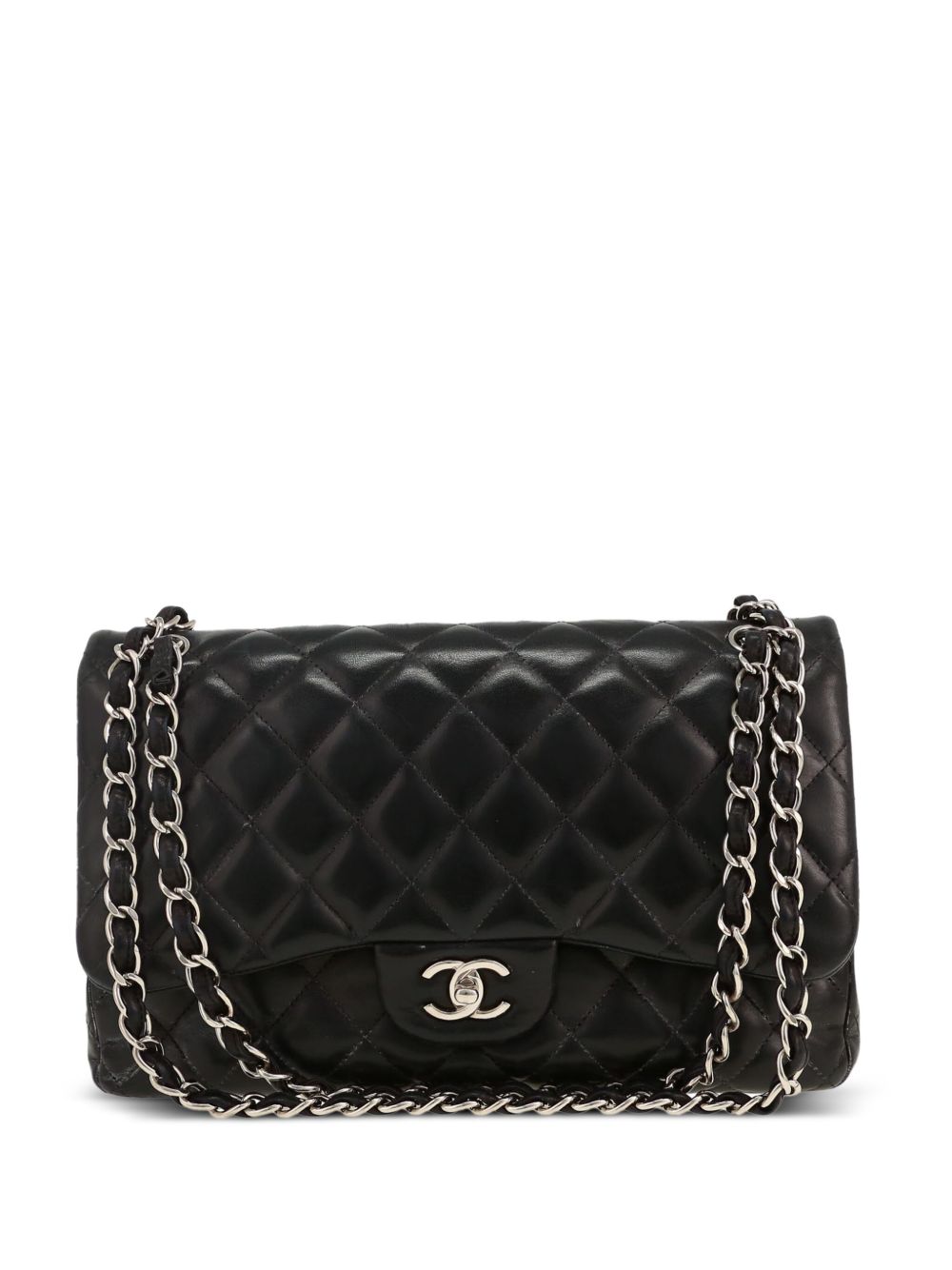 2012 Timeless Jumbo quilted leather cross body bag