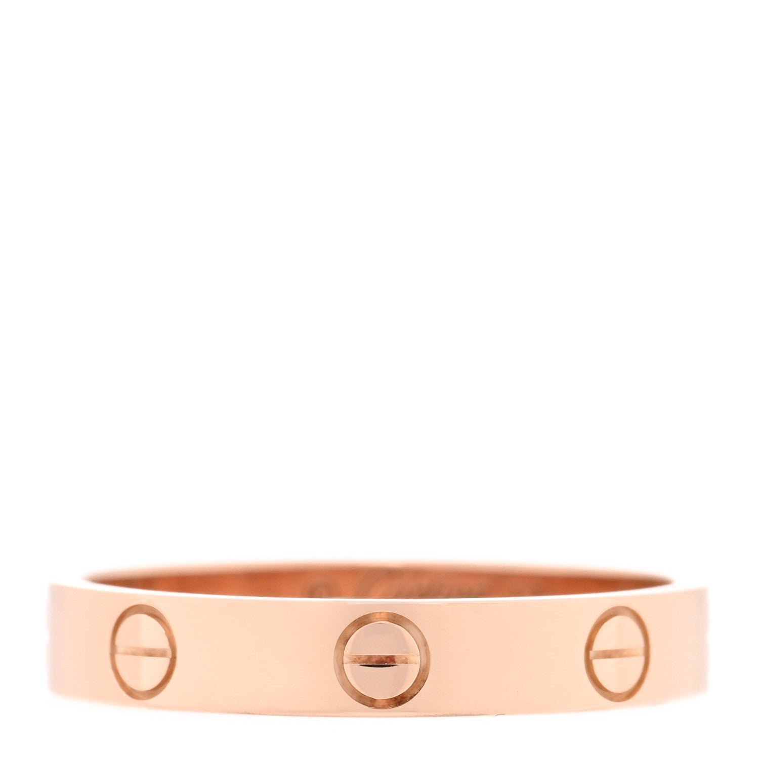 Cartier Cartier 18K Pink Gold 3.5mm LOVE Wedding Band Ring 57 8