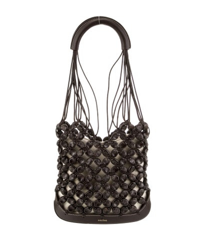 Polene Leather Shoulder Bag