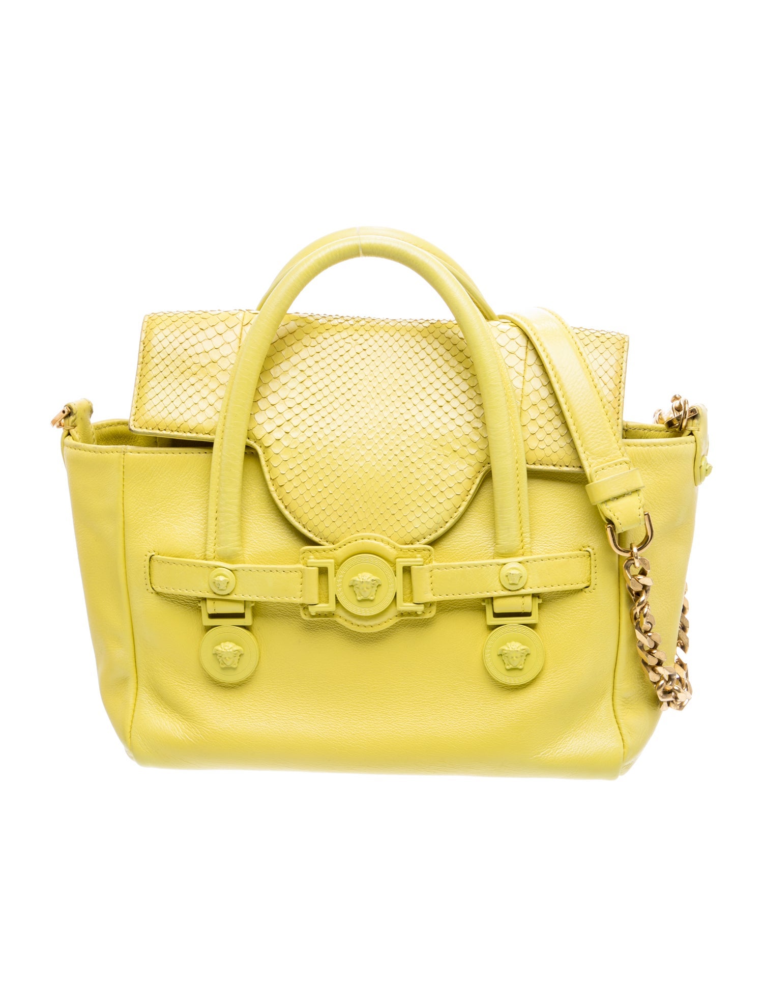Leather Top Handle Bag