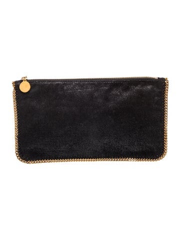 Stella McCartney Vegetarian Suede Clutch