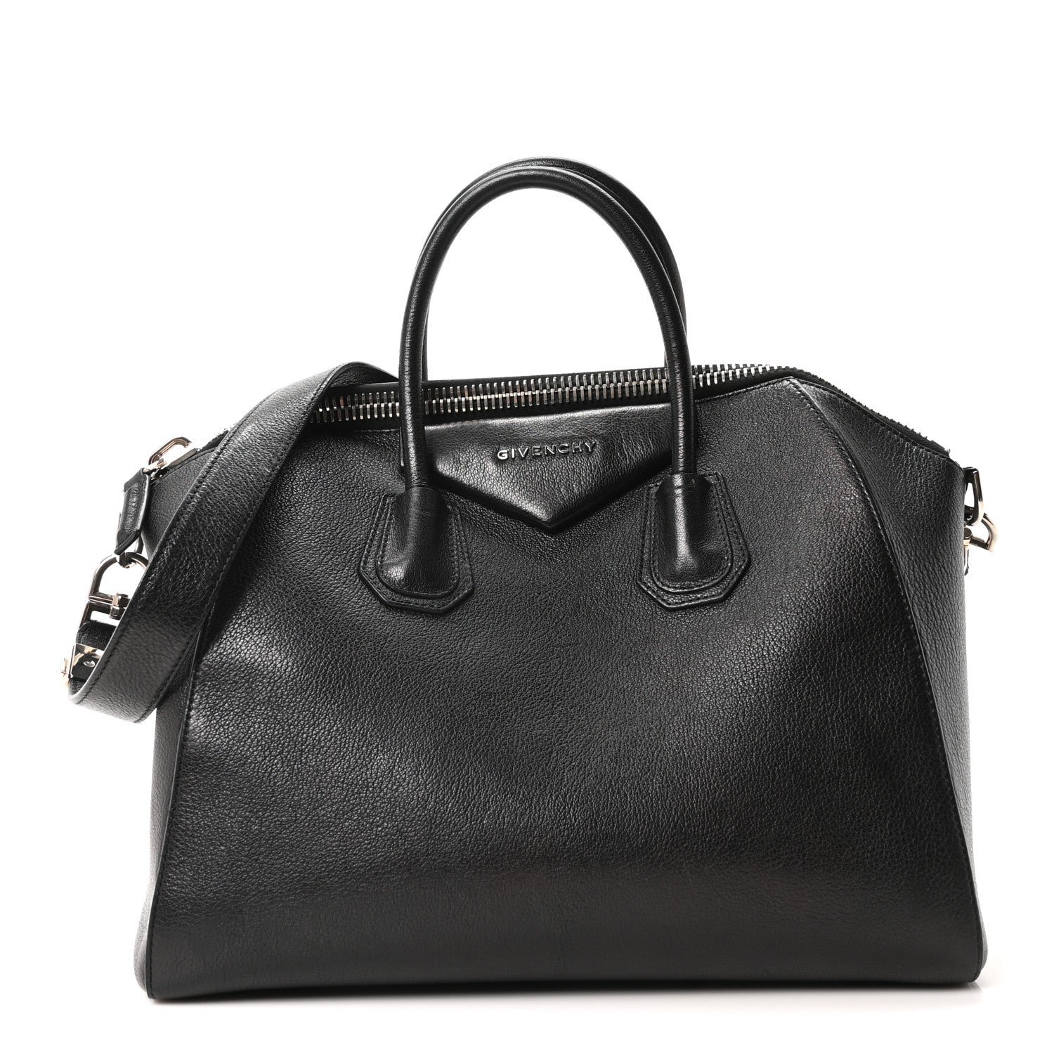 Givenchy Givenchy Sugar Goatskin Medium Antigona Black
