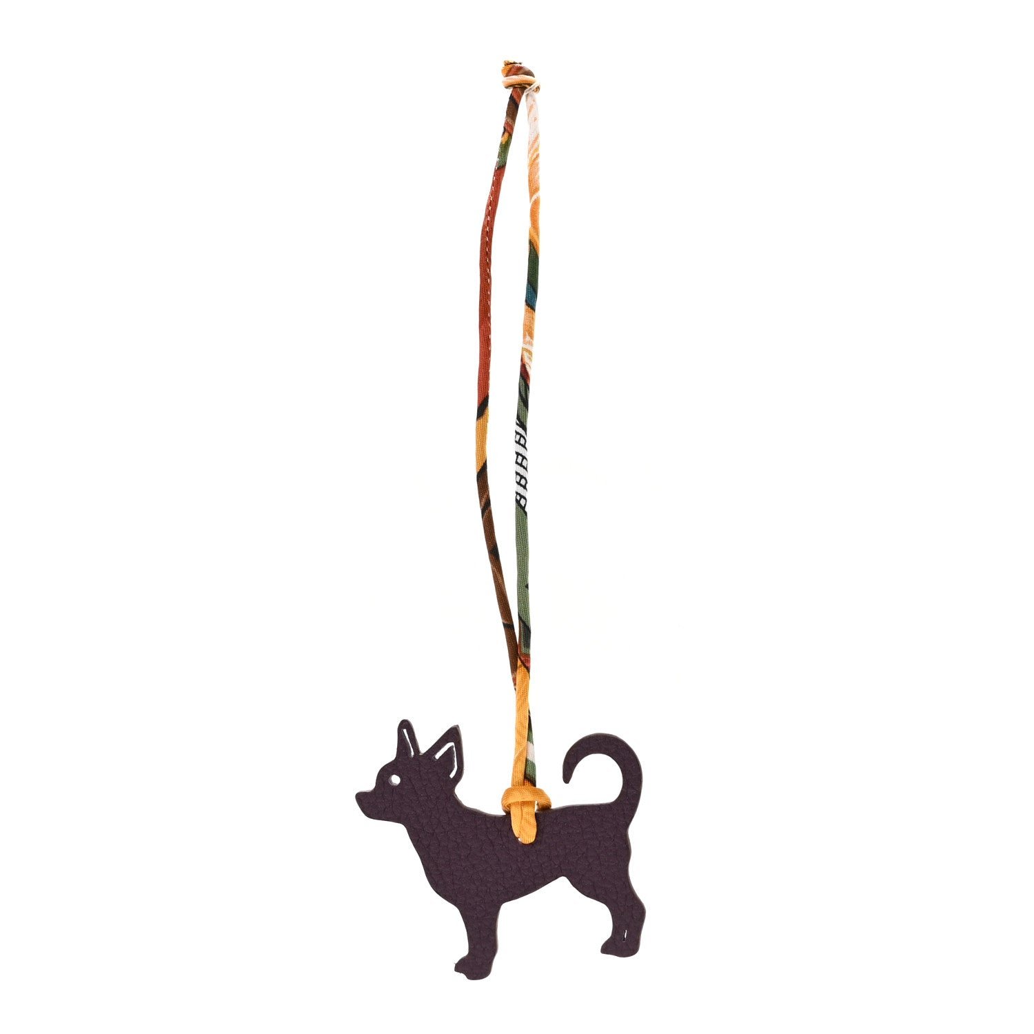 Hermes Hermes Togo Chevre Petit H Chihuahua Bag Charm