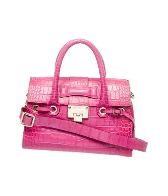 Jimmy Choo Choo Leather Top Handle Bag