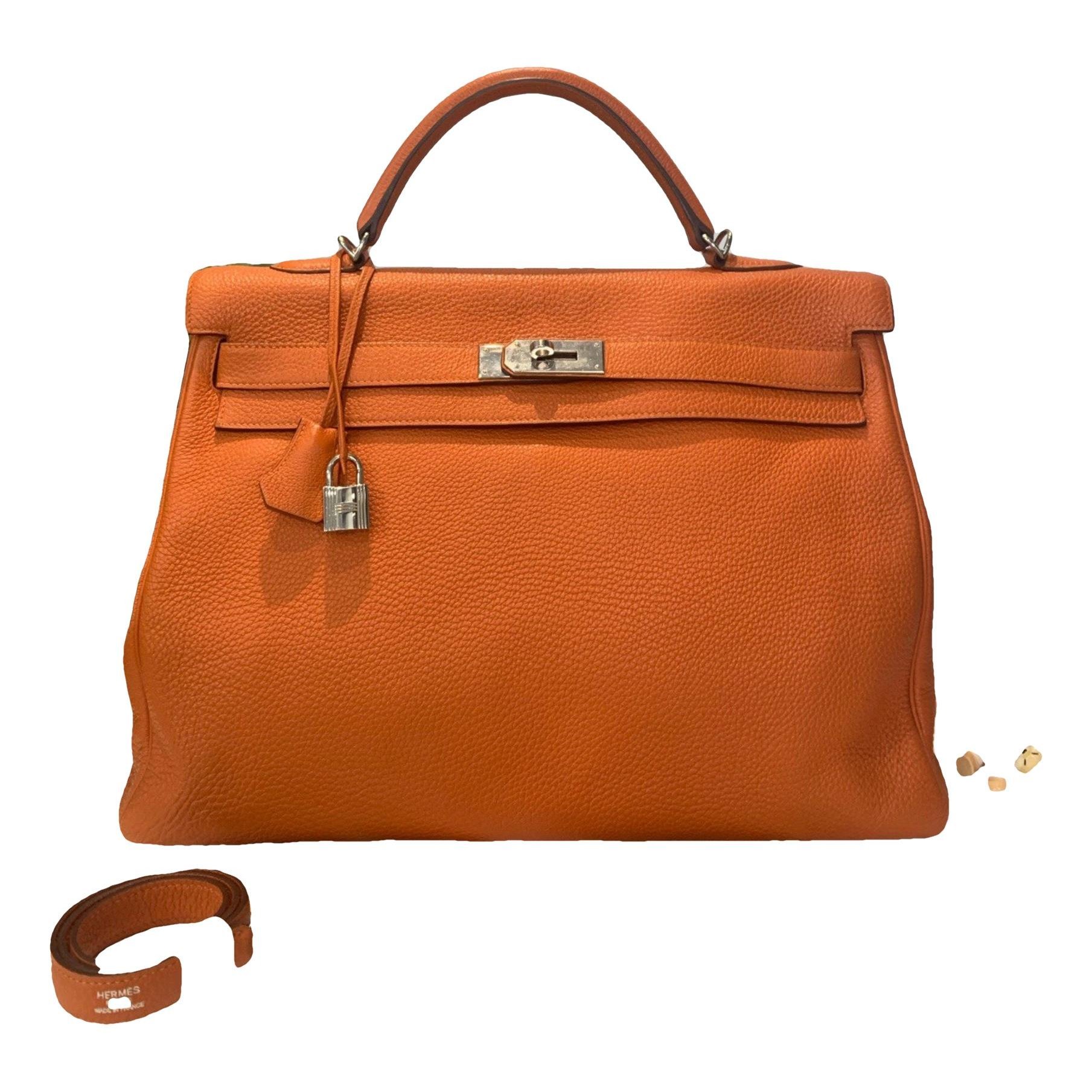 Kelly 40 leather handbag