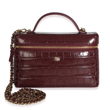 Calfskin Vanity With Chain