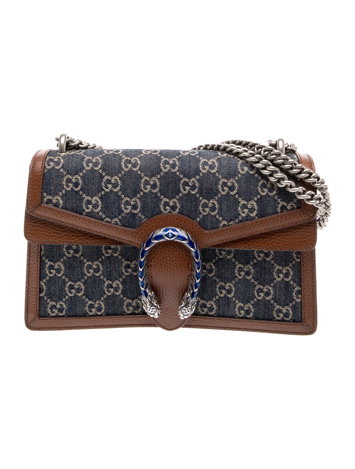 GG Denim Dionysus Small