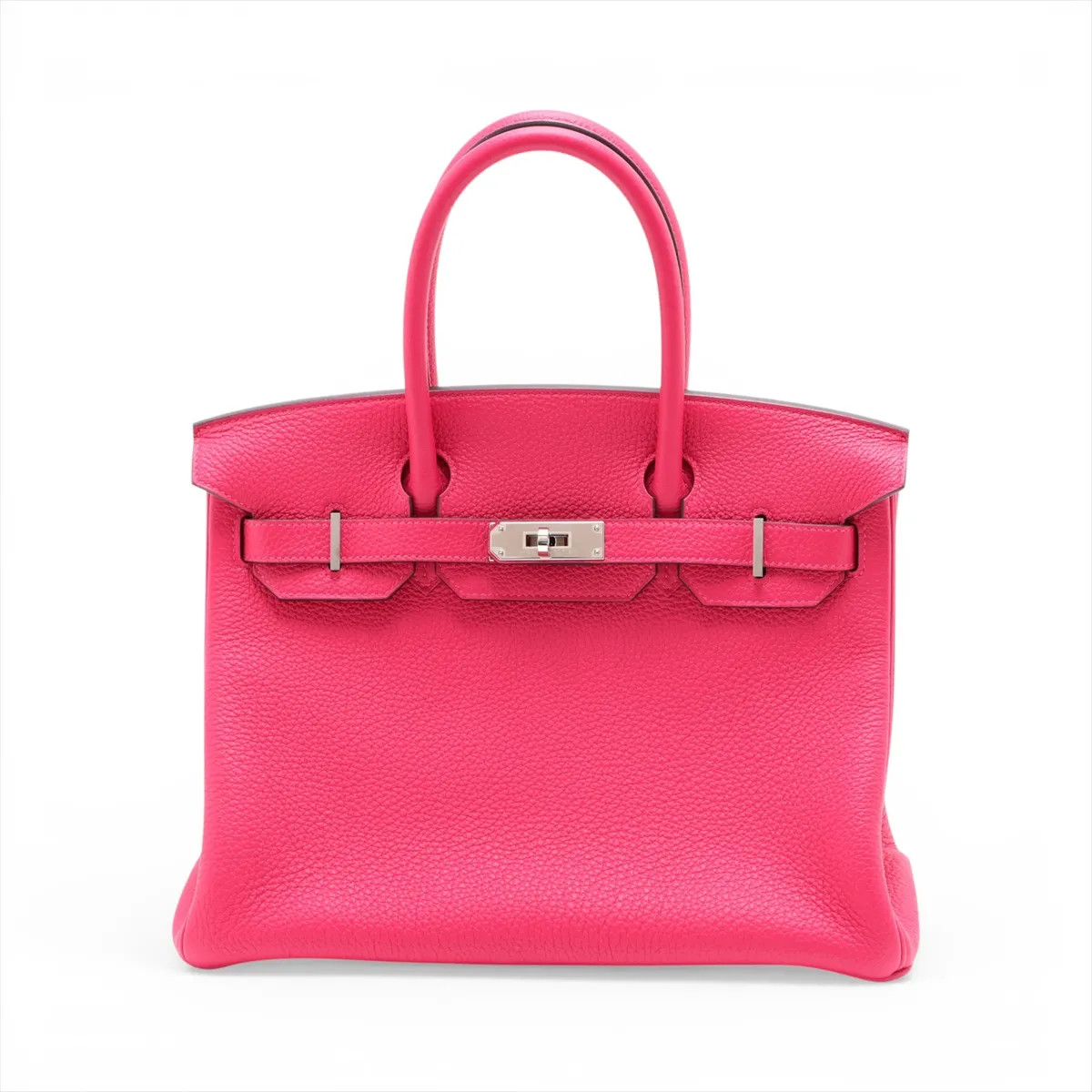Hermès Birkin 30 Le Tournay Togo Framboise Silver Metal Fittings