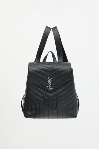2017 Quilted Leather Loulou Backpack