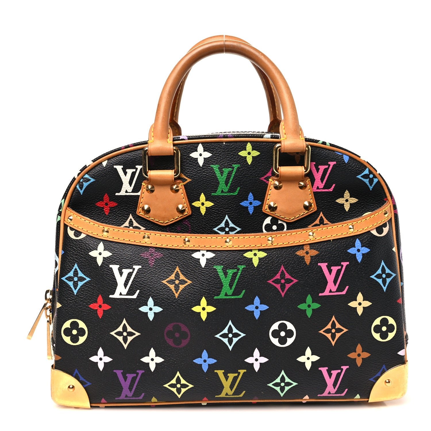 Louis Vuitton Monogram Multicolor Trouville Black