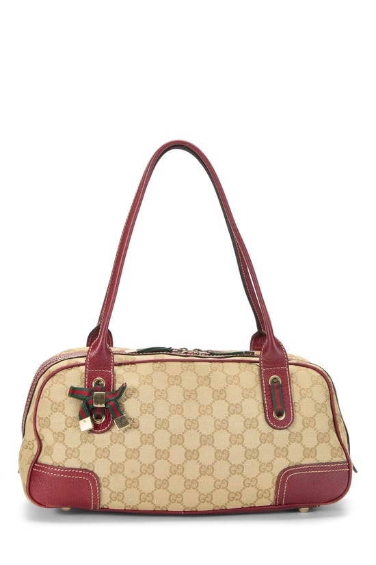 Red Original GG Canvas Princy Handbag