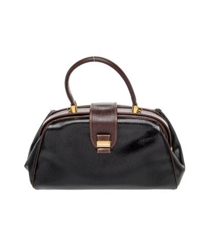 Bally Leather Top Handle Bag