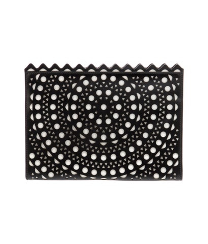 Alaia Leather Clutch