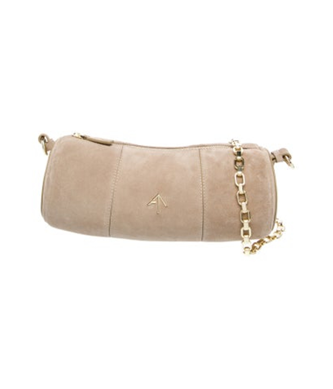 Manu Atelier Atelier Suede Shoulder Bag