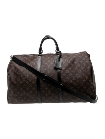 LV Monogram Keepall Bandouliere 55