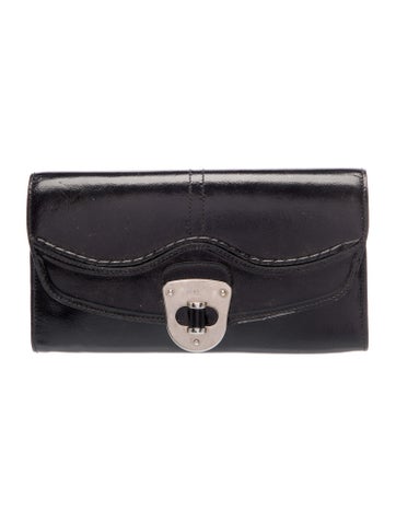 Alexander McQueen Patent Leather Clutch