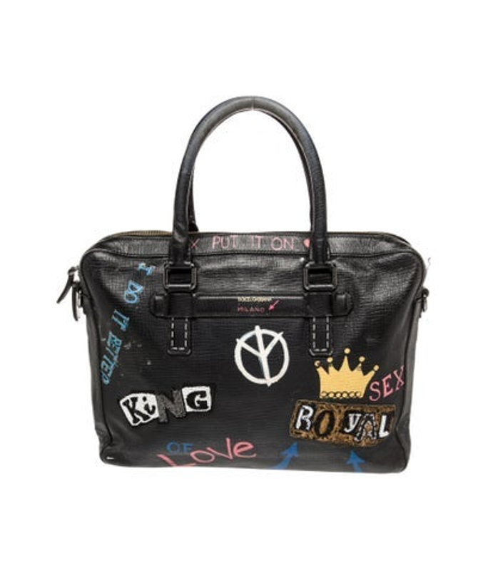 Dolce & Gabbana Gabbana Leather Top Handle Bag