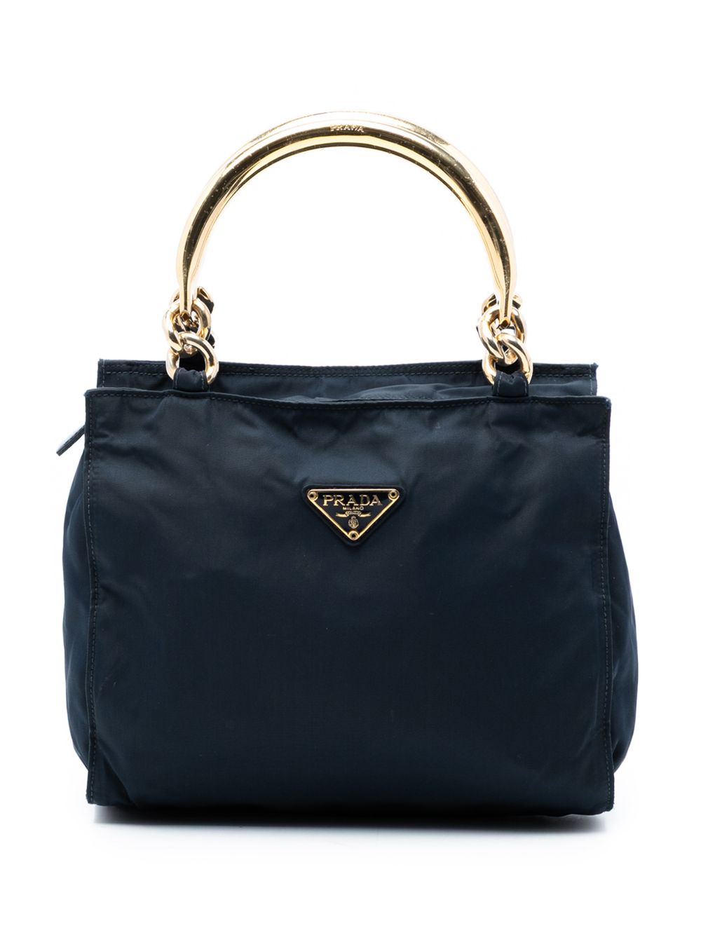 2000-2013 Tessuto Metal Handle Bag handbag