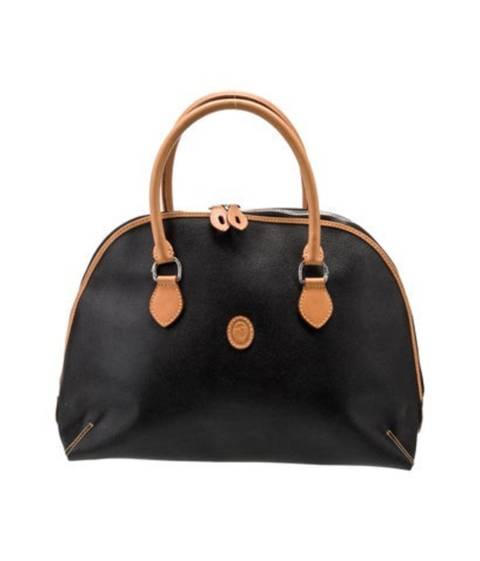 Trussardi Leather Top Handle Bag