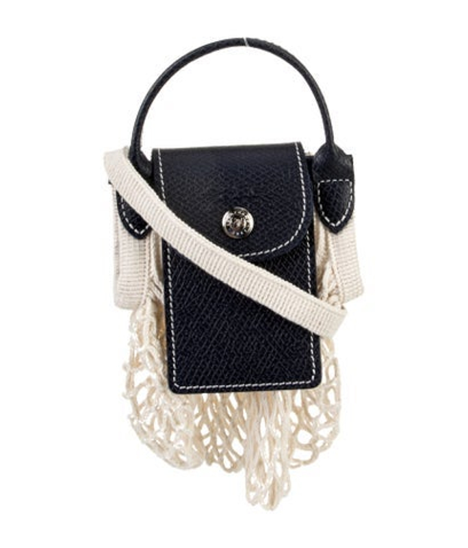 Longchamp Leather Bucket Bag