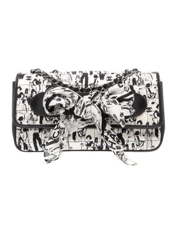 Coco Mademoiselle Scarf Flap Bag