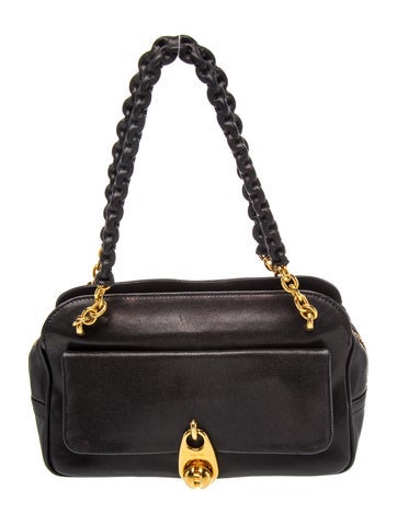 Leather Top Handle Bag