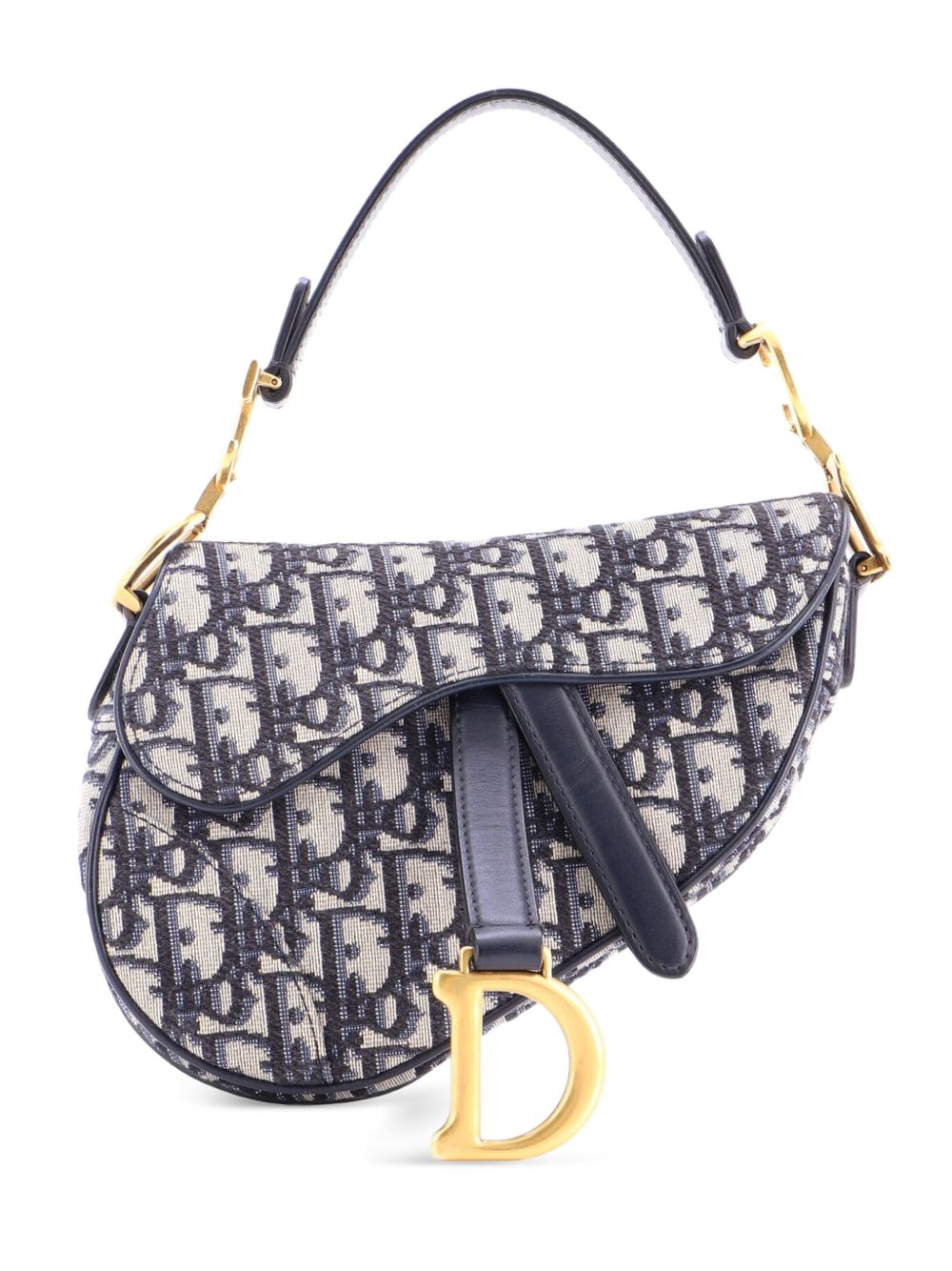 Saddle Handbag Oblique Canvas Mini shoulder bag