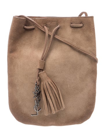 Suede Bucket Bag