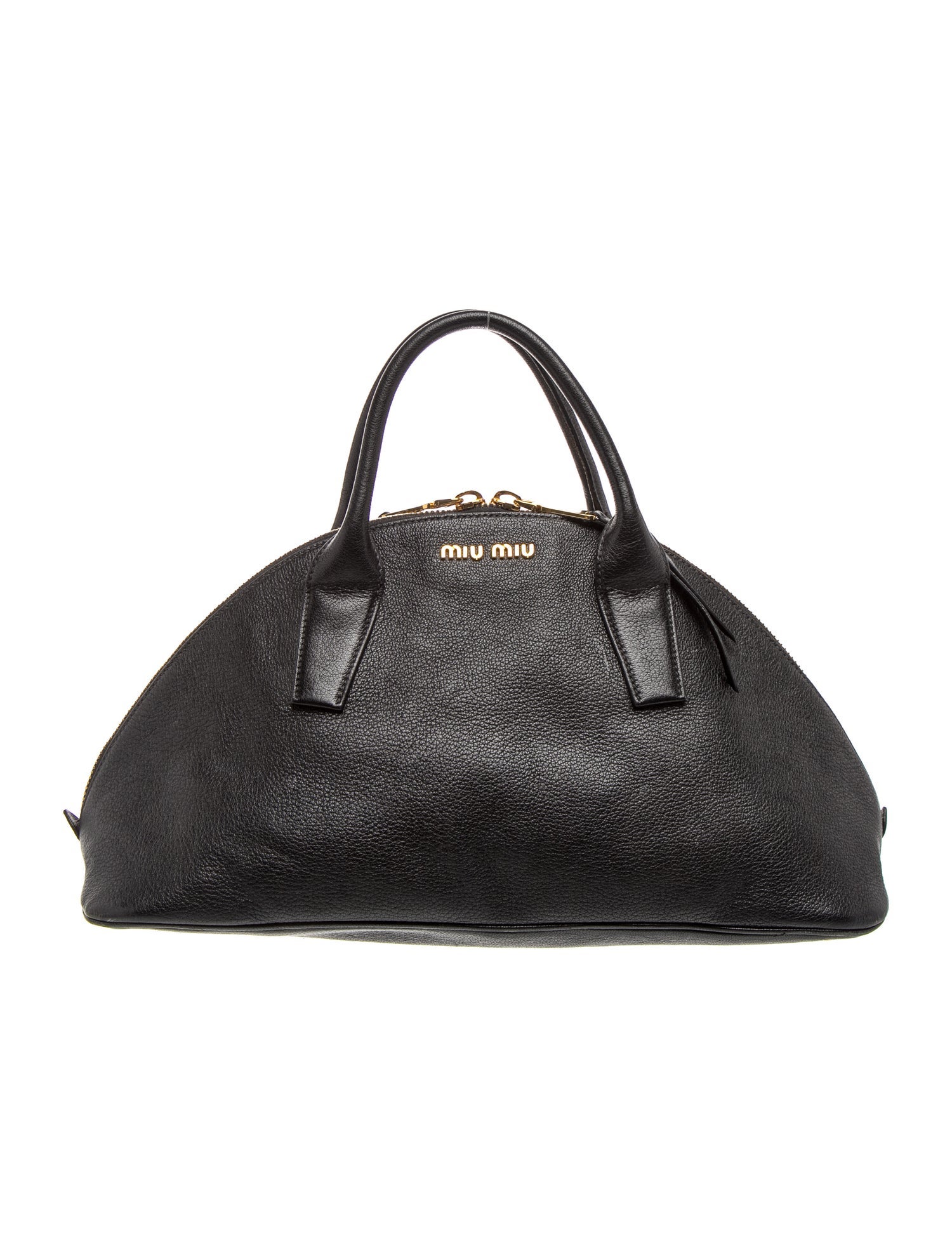 Leather Top Handle Bag