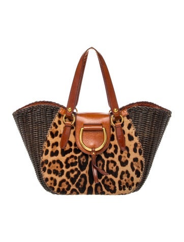 Dolce & Gabbana Straw Tote