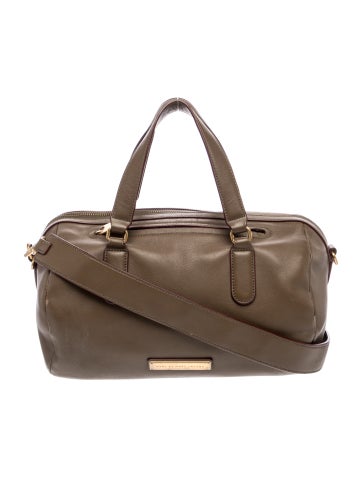 Leather Top Handle Bag