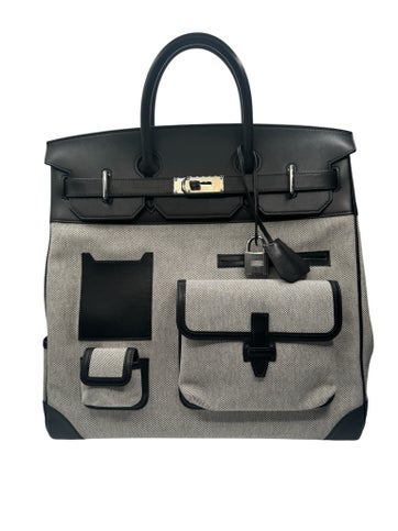 Hermes Toile Chevron Birkin 40