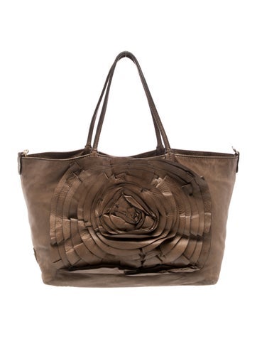 Leather Top Handle Bag