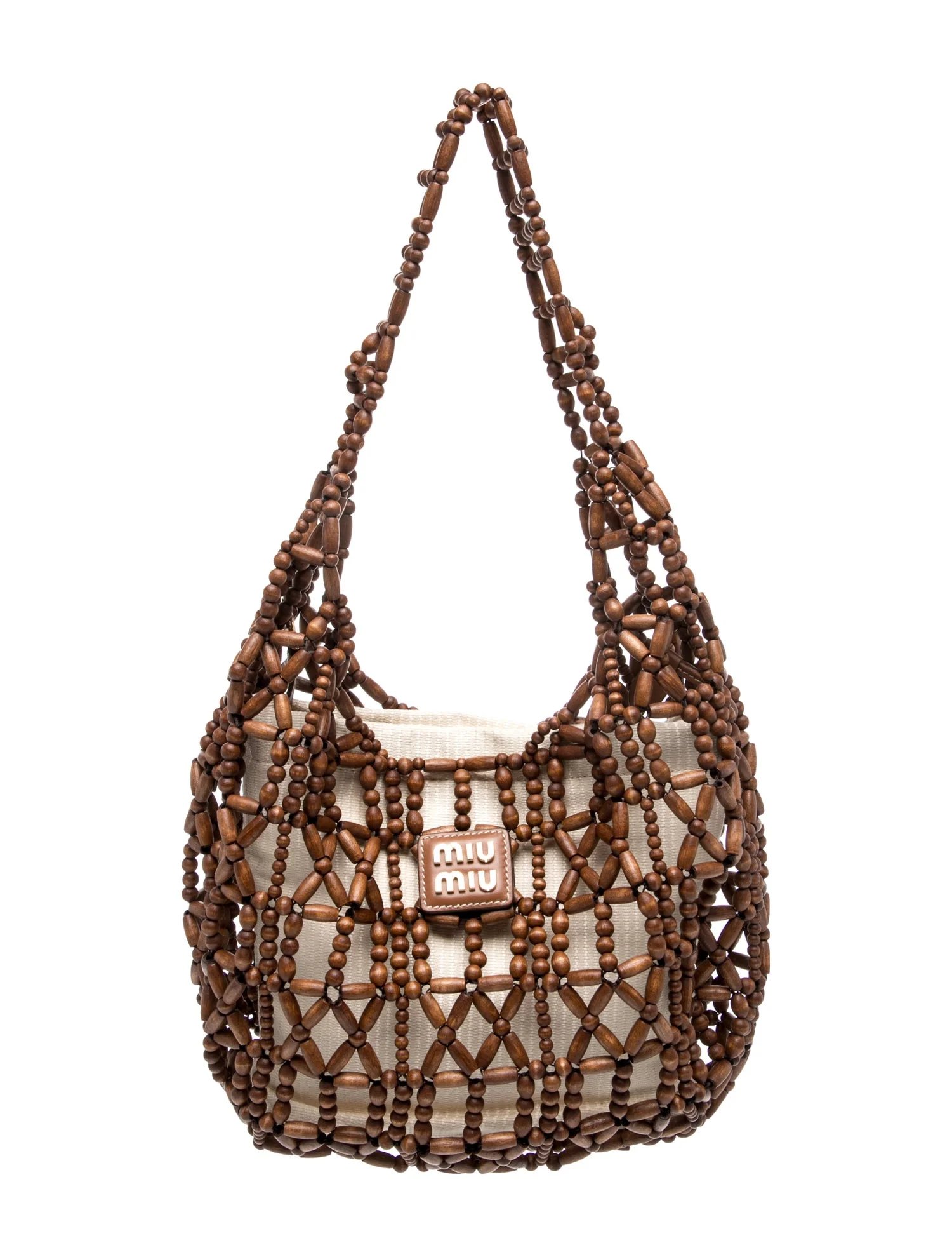 Miu Miu Wood Hobo